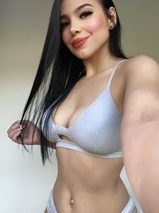 Stunning Latina amateur only fans model Camilla Lopez fondles her big tits photo 7