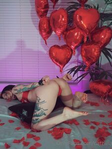 Catziilla Bondange Valentines Lingerie Onlyfans Set Leaked photo 7