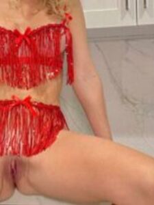 Vicky Stark Crochet Dresses Try On Onlyfans album photo 14