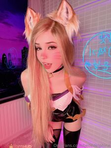 Belle Delphine Cosplay Ahri (Lol) Nude Pussy Spread Onlyfans Photos photo 2