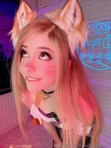 Belle Delphine Cosplay Ahri (Lol) Nude Pussy Spread Onlyfans Photos photo 66