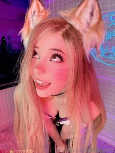 Belle Delphine Cosplay Ahri (Lol) Nude Pussy Spread Onlyfans Photos photo 72