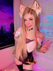 Belle Delphine Cosplay Ahri (Lol) Nude Pussy Spread Onlyfans Photos photo 73