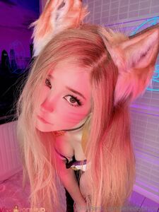 Belle Delphine Cosplay Ahri (Lol) Nude Pussy Spread Onlyfans Photos photo 76