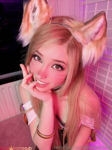 Belle Delphine Cosplay Ahri (Lol) Nude Pussy Spread Onlyfans Photos photo 94