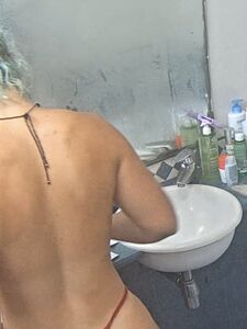 Taking a shower photo 18