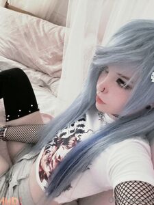 Belle Delphine Leaked Emo Raccoon Teasing Onlyfans Album photo 5