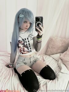 Belle Delphine Leaked Emo Raccoon Teasing Onlyfans Album photo 12