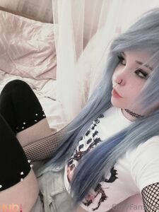 Belle Delphine Leaked Emo Raccoon Teasing Onlyfans Album photo 17