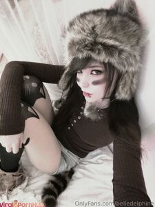 Belle Delphine Leaked Emo Raccoon Teasing Onlyfans Album photo 49