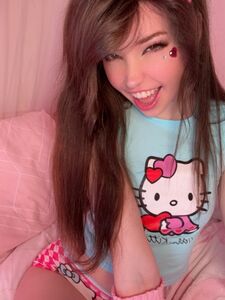 Belle Delphine Hello Kitty full pussy leaks photo 1