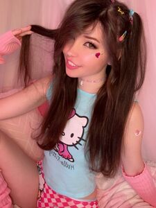 Belle Delphine Hello Kitty full pussy leaks photo 19