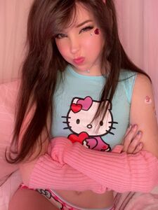 Belle Delphine Hello Kitty full pussy leaks photo 22