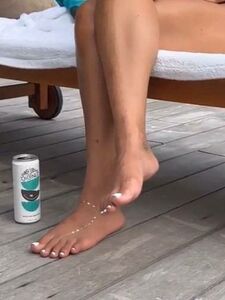 Mia Khalifa Topless Outdoor Feet Tease Photoset Leaked photo 2