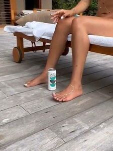 Mia Khalifa Topless Outdoor Feet Tease Photoset Leaked photo 4