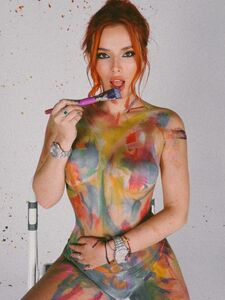 Bella Thorne Nude Body Paint Onlyfans Set Leaked photo 11