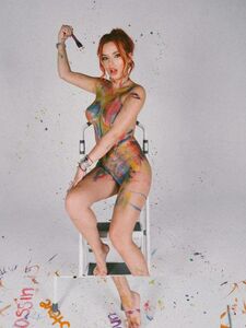 Bella Thorne Nude Body Paint Onlyfans Set Leaked photo 14