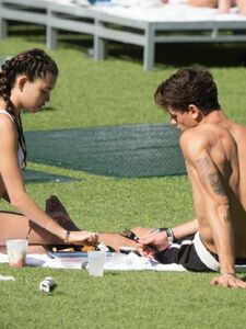 Madison Beer Sexy Camel Toe Bikini Set Leaked photo 9