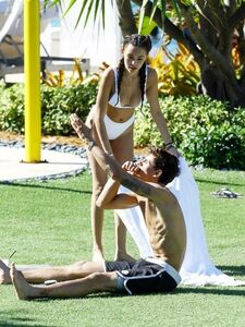 Madison Beer Sexy Camel Toe Bikini Set Leaked photo 11