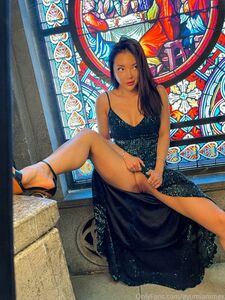 Ayumi Anime Nude Church Dress Strip Onlyfans Set Leaked photo 3