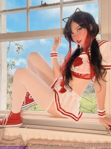 Belle Delphine Day In The Life of Red Belle Onlyfans Latest Premium Leaks photo 34