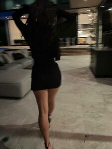 Charli Damelio Sexy Black Mini Skirt Set Leaked photo 5