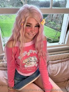 Belle Delphine Nude Cute In Pink Onlyfans Set Leaked photo 44