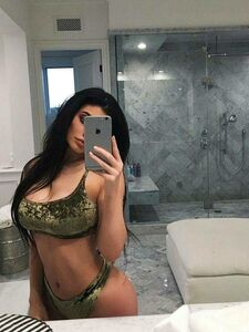 Kylie Jenner Sheer See Through Lingerie Nip Slip Set Leaked photo 3