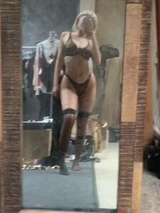 Kylie Jenner Sheer See Through Lingerie Nip Slip Set Leaked photo 7