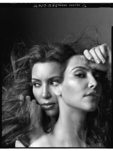 Kim Kardashian Nude Body Paint Outtakes Set Leaked photo 9