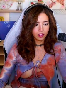 Pokimane Nude Boob Nipple Slip on Live Stream Leaked photo 7