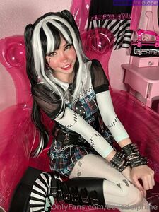 BelleDelphine Frankie Stein Cosplay Latest Onlyfans Premium Leaks photo 16