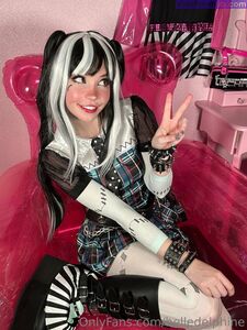 BelleDelphine Frankie Stein Cosplay Latest Onlyfans Premium Leaks photo 18