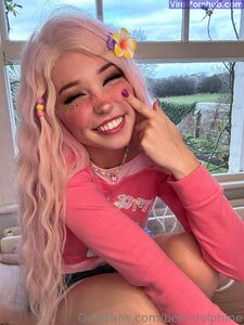 Belle Delphine Cute In Pink Onlyfans Latest Nudes Leaked Photos photo 29