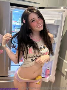 Belle Delphine Drinking Milk On The Floor 2023 Onlyfans Leaked nude Album set photo 31