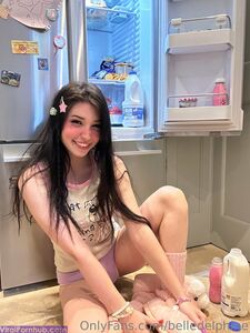 Belle Delphine Drinking Milk On The Floor 2023 Onlyfans Leaked nude Album set photo 81