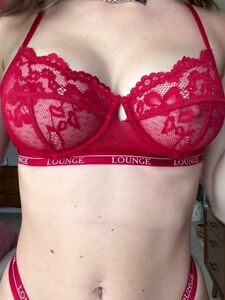Natalie Roush Nude Red Lingerie Try On Onlyfans Video Leaked photo 2