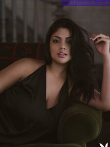 Solo model Jocelyn Corona bares her great tits during a Playboy shoot photo 12