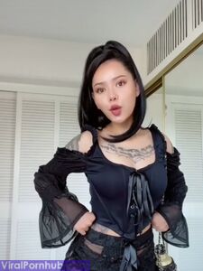 Bella Poarch in a Seethrough outfit photo 7