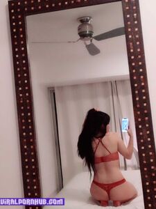 Shika Cosplay Red Lingerie Nude Photos Leaked photo 10