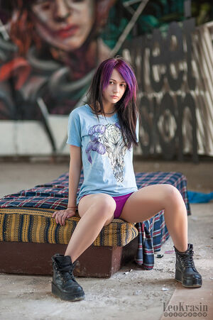 Purple Bitch Nude Photos photo 33