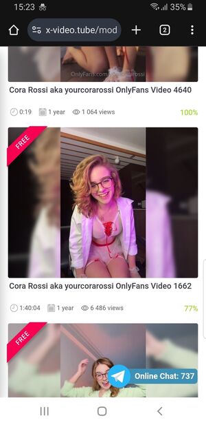 Yourcorarossi Nude Photos photo 26
