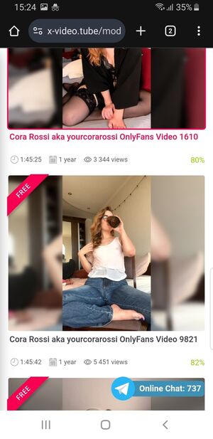 Yourcorarossi Nude Photos photo 28