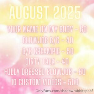 Shadowrabbitspoof Nude Photos photo 10