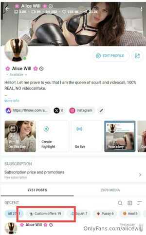 Alicewill Nude Photos photo 11