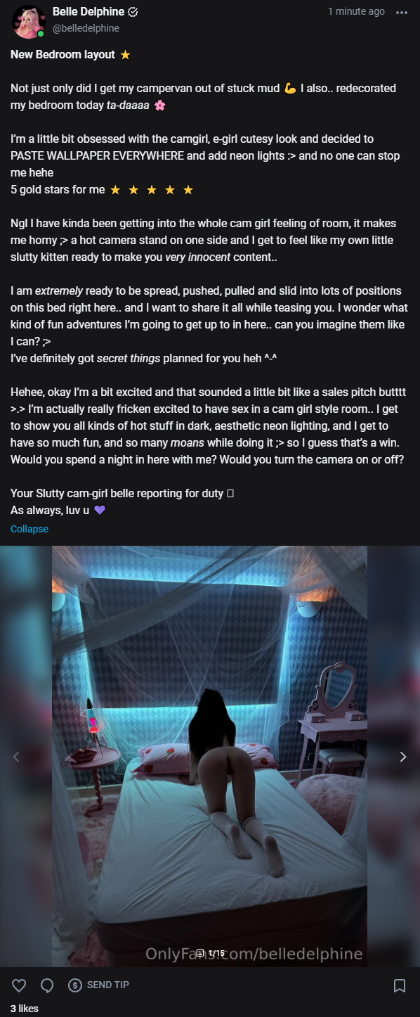 Belle Delphine Nude Cam