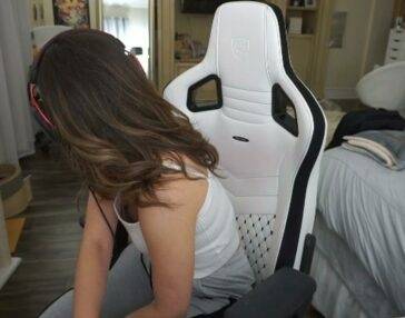 Pokimane Nip Slip during Live on Twitch