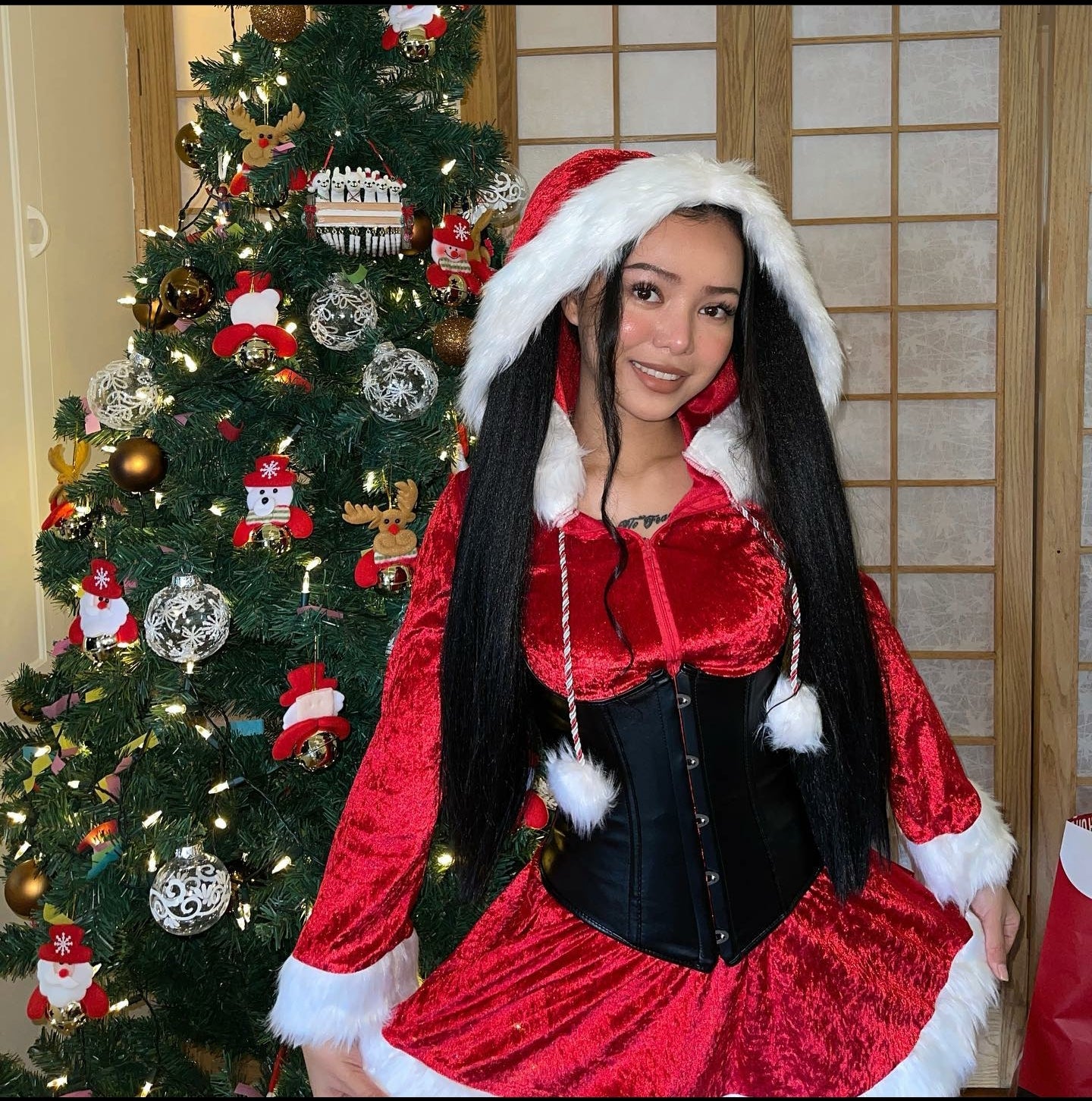 Bella Poarch Cute Christmas Pics