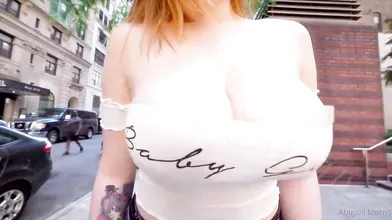 Abigaiil Morris Public Flashing Tease Onlyfans Video Leaked