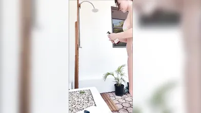 KittyPlays Sexy Outdoor Lotion Rub Fansly Video Leaked